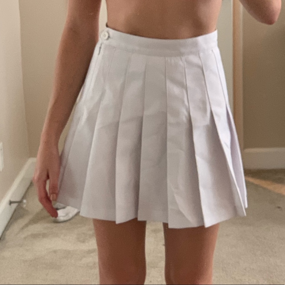 Classic white AA tennis skirt